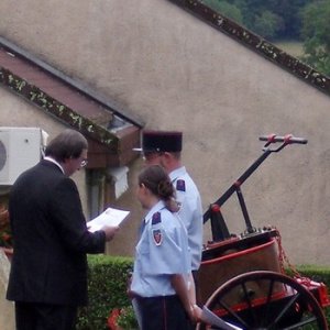 Remise des diplômes aux récipiendaires